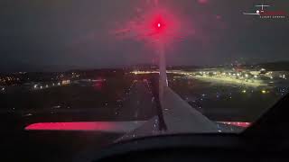 Night flight over Vancouver @ Pitt Meadows CYPK