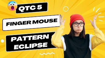 QCT 5: A Finger Mouse and Pattern eClipse - This is How You Do It | The Quilted Poodle