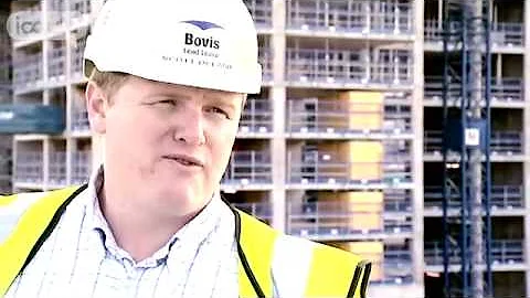 Scott Delaney, assistant construction manager, working in the UK construction industry