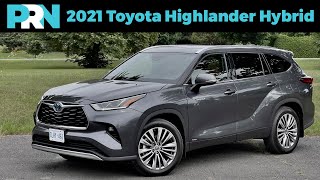 The Family Crossover You Deserve | 2021 Toyota Highlander Hybrid Platinum AWD Full Tour & Review