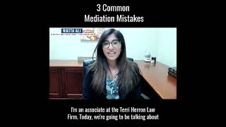 3 Common Mistake Made in Mediation: How to Avoid Them