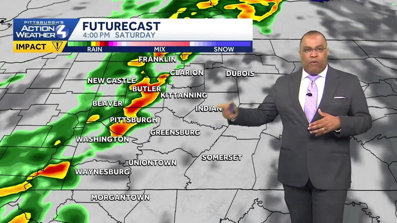 April 17 Forecast: Impact Day Saturday for rain and storms in Western ...