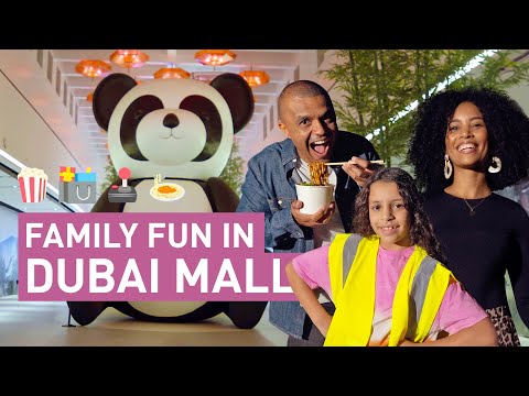 Family Fun in Dubai Mall! 👨‍👩‍👦