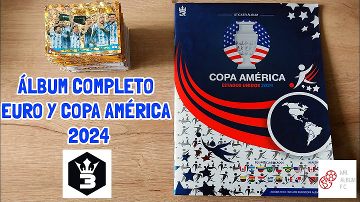 COPA AMÉRICA Y EURO 2024 | ÁLBUM COMPLETO (3 REYES)