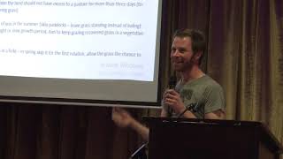 Celebrity Clive Bright - BioFarm 2018 - "Mob Grazing" Wealth