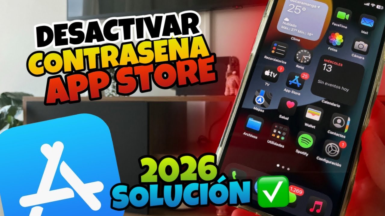 TUTORIAL: APP STORE me Pide CONTRASEÑA para DESCARGAR APPS ✅ SOLUCION