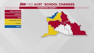 Multiple Thurston County school districts see cancellations, delays amid snowy conditions