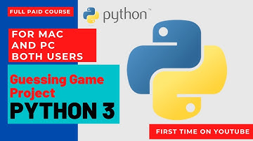 Guessing Game Mini Project in Python 3 |Coding for Kids: Python: Learn to Code with 50 Awesome Games