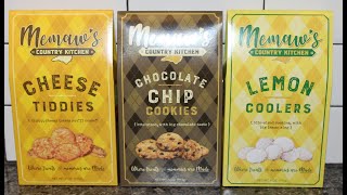 Memaw’s Country Kitchen: Cheese Tiddies, Chocolate Chip Cookies & Lemon Coolers Review