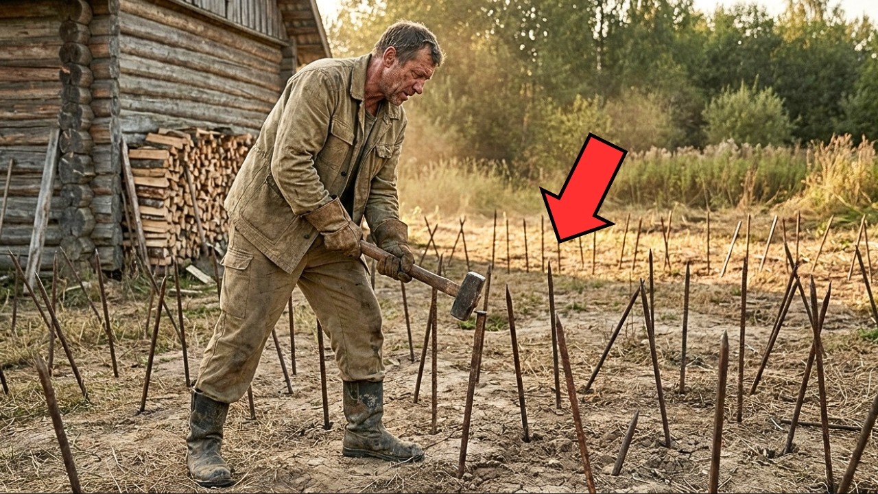 ОН ВБИЛ ПРУТЬЯ ПО ПЕРИМЕТРУ ВСЕГО ДОМА — ВСЕ КРУТИЛИ У ВИСКА, А КОГДА ПОНЯЛИ ЗАЧЕМ - БЫЛО ПОЗДНО