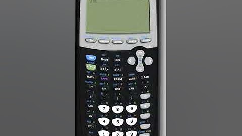 Nderiv on Calculator