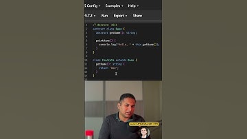 abstract class #coding #typescript #learningtypescript