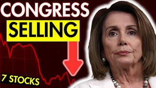 🚨 REVEALED: 7 Stocks Congress Is Dumping — Are You Holding Any?