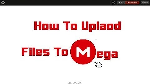 How to upload Files to Mega/Internet& Get Link