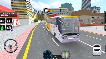City Bus Simulator 3D Offline gameplay - City Bus simulator - Android gameplay