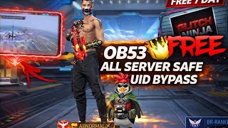 FREE UID EMULATOR BYPASS 🖥📲 OB53 UPDATE | FREE FIRE UID EMULATOR BYPASS | ALL SERVER SAFE 100% ✅