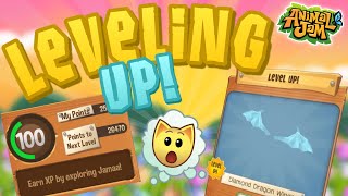 ALL LEVEL UP PRIZES PLUS THE *BEST* WAY TO LEVEL UP IN ANIMAL JAM!