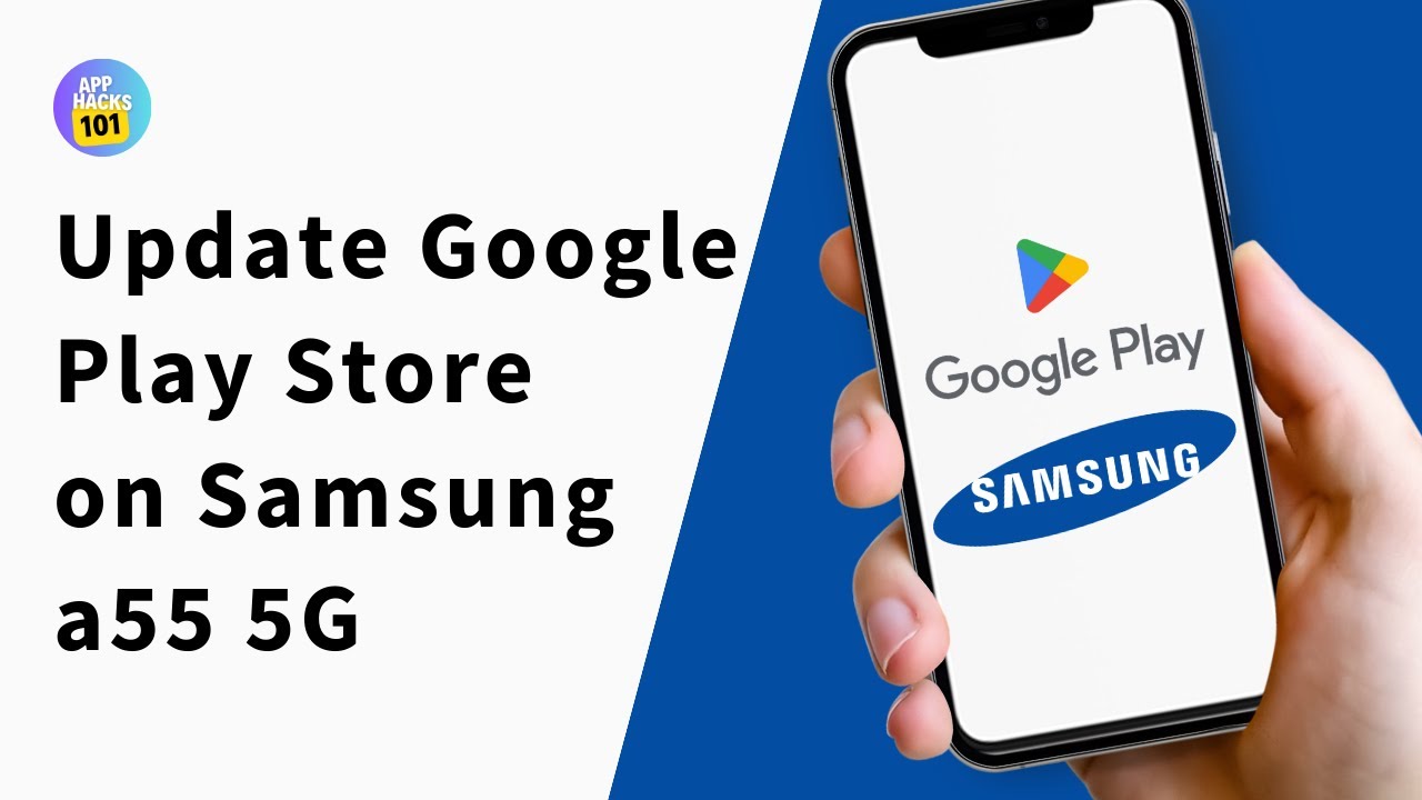 How To Update Google Play Store On Samsung Galaxy A55 5g - YouTube