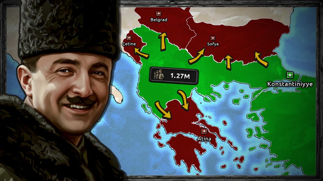 Gigachad Enver Paşa ile Dünya Harbi! HOI4 🎖️