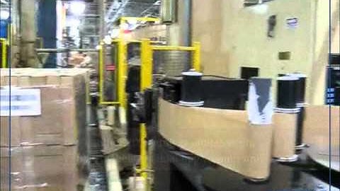 Panther pallet label application x2 labels