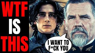 Josh Brolin Gets SLAMMED For SUPER CREEPY Poem He Wrote About Dune Co-Star Timothee Chalamet