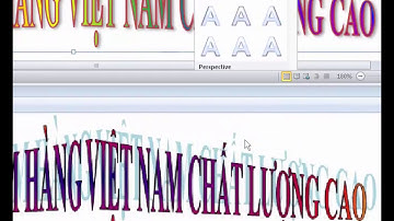 Hướng dẫn thực hành Wordart - Gradient - Autoshape - Shadow - Transform (Bài 8)