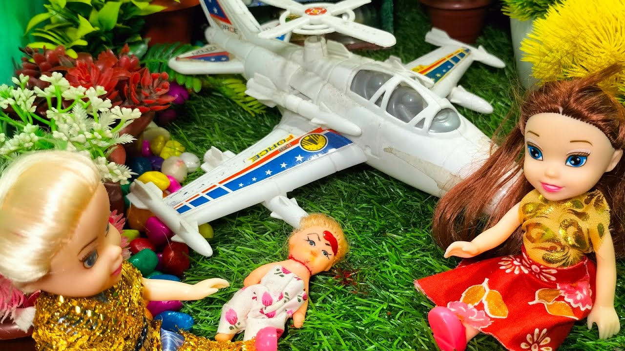 Barbie doll All day Routine/Chinky Pinky Kahani Part 32/Village