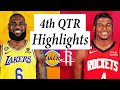 Los Angeles Lakers Vs Houston Rockets Full Highlights 4th QTR Jan 16 2022 2023 NBA Season