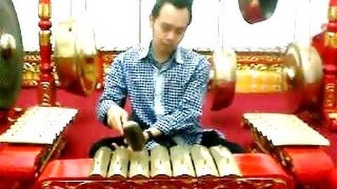 SARON Melodi Sampak Pelog Barang - Learning Javanese Gamelan - KBRI Abu Dhabi [HD]