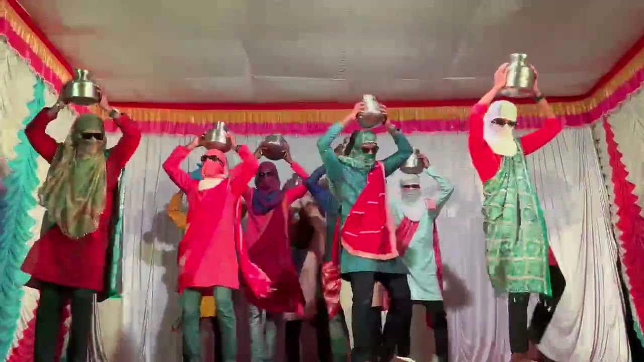 #माझ्या डोईवर भरली घागर रे# आम्ही केलेला डान्स..#🤩