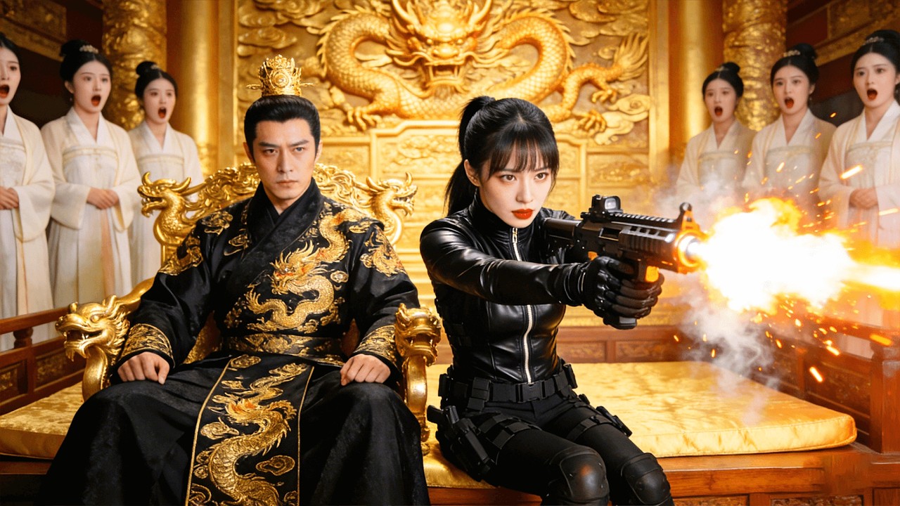 Женщина-агент попадает в древность: император влюбляется, вместе спасают страну!