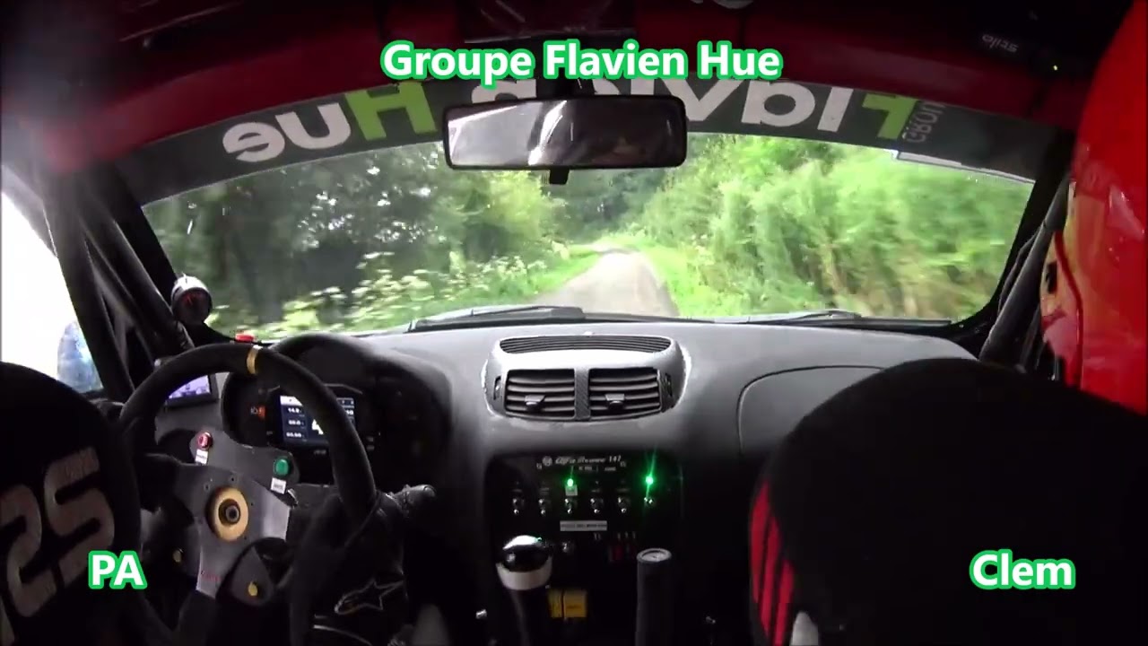 Rallye de Fourmies 2024 - ES5 Le Grand Faux - PA et Clément Perrin - Alfa 147 F214