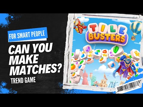 Tile Busters Level 1 - 41 / How to play Tile Busters? / Puzzle Games Club