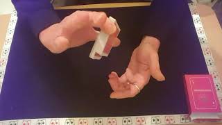 False overhand shuffle. Card Mat Tutorials.