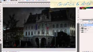 EFFETTO HALLOWEEN - foto vampiri - Photoshop Tut. 31 screenshot 1