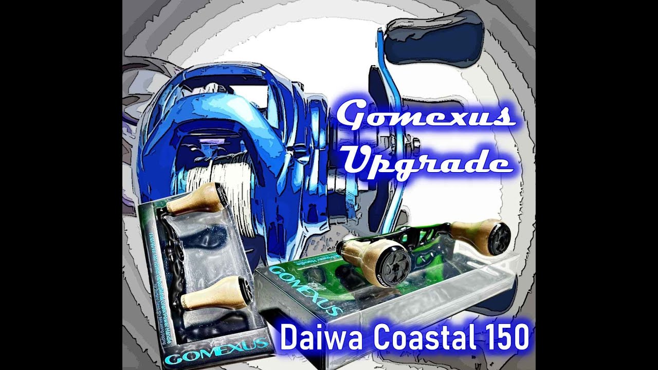 Gomexus Handle Upgrade on Daiwa Baitcasting Ree; YouTube