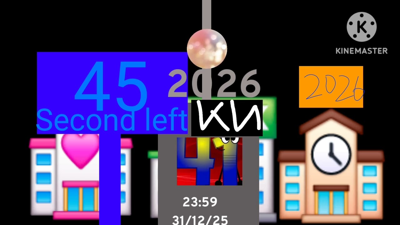 Times square ball drop coundown 2026