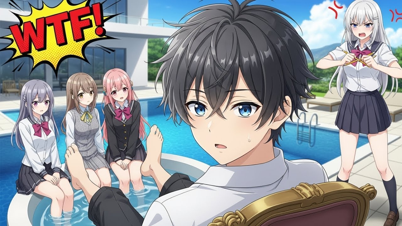 เทพธิดาโรงเรียนอ่านใจผม ชัดเจนว่าผมไม่มีเจตนาใดๆ... เธอตกใจ #มังงะจีน