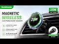 Koolehaoda 25W Qi2 MagSafe Car Charger with TEC Cooling Fan