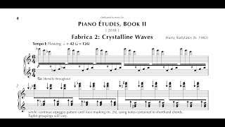 Stafylakis – Fabrica 2: Crystalline Waves (from Piano Etudes, Book II)