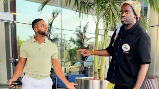 Kenny Brooks Tried To Approach Zac From Bet Sitcom Sistas And Zatima And It Goes Wrong