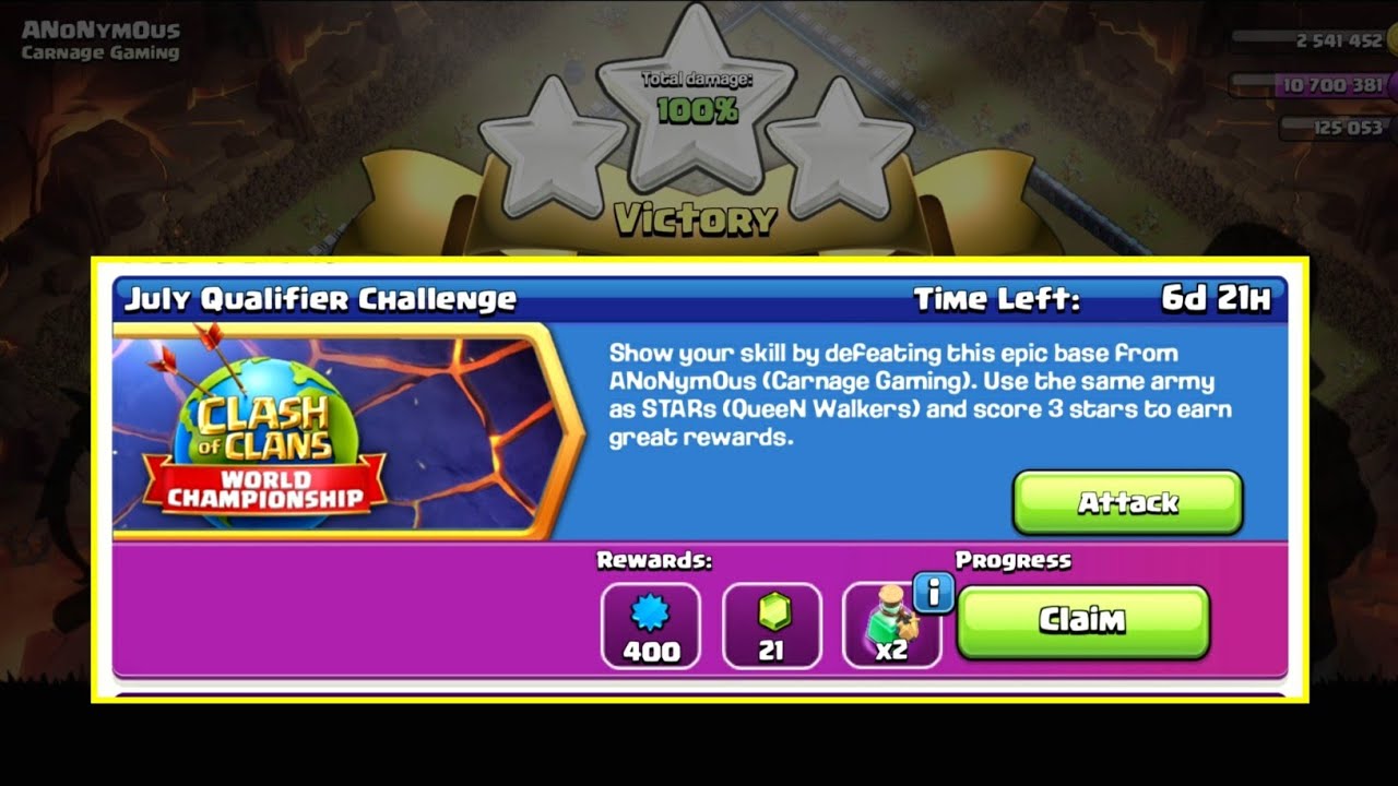 How To 3 Star Clash Worlds July Qualifier Challenge || Clash of Clans || INDIAN CLASHER