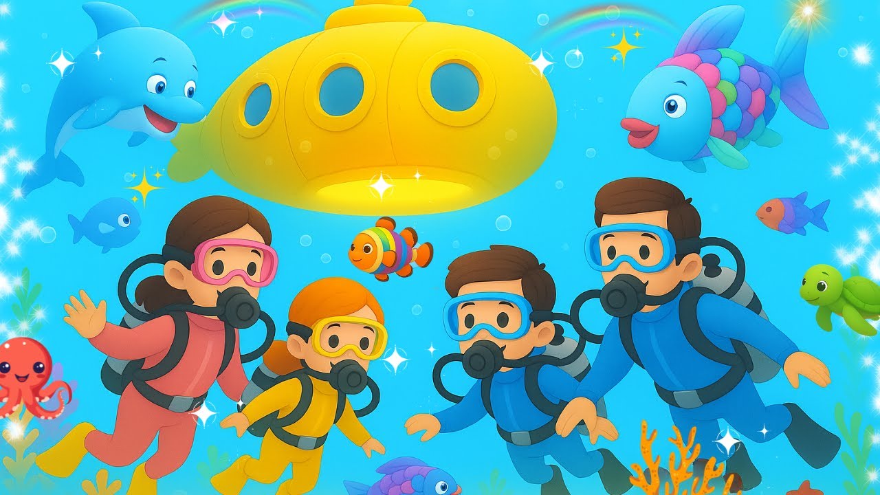 The Magic Submarine Adventure🌊✨