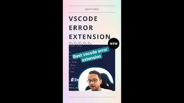 Best vscode error extension #shorts #vscode #programming  #javascript