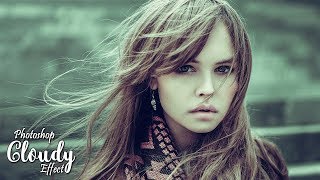 Photo Editing In Photoshop Dramatic Cloudy Effect | Camera Raw Free Preset screenshot 5