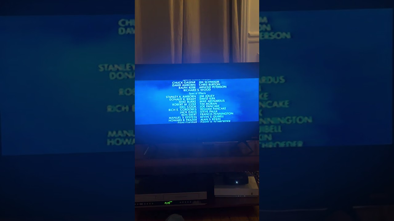 Générique de fin Twister (Version VHS-1996)