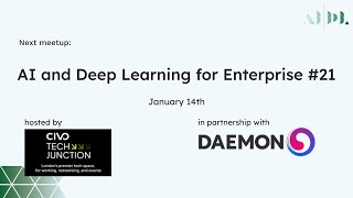 AI and Deep Learning for Enterprise #21