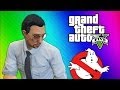 GTA 5 Glitches & Mods - FIB Building Mission, Ghostbusters, Big Poop, Elevator Shaft (GTA 5 Online)