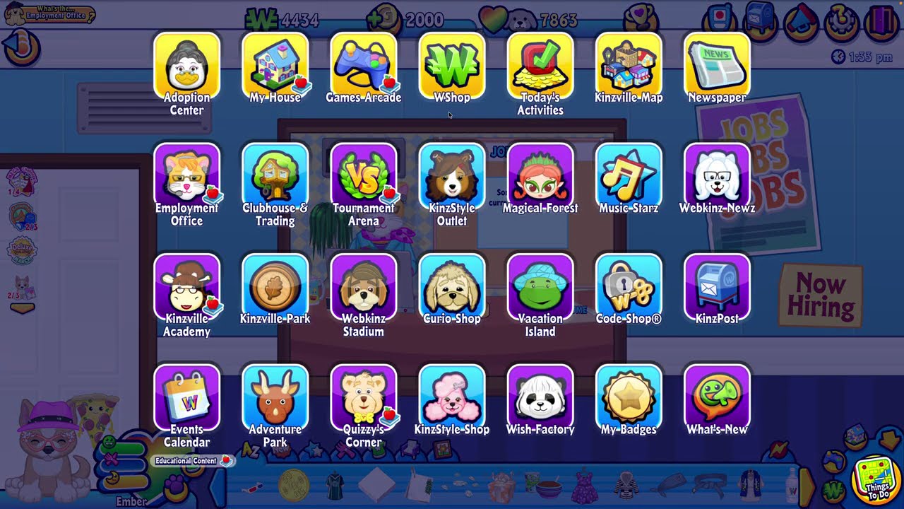 Webkinz gempley part 6