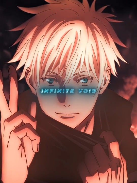 「 JOGO 🤡 」- JUJUTSU KAISEN GOJO DOMAIN EXPANSION INFINITY VOID EDIT #GOJO #ITADORI #SHORST